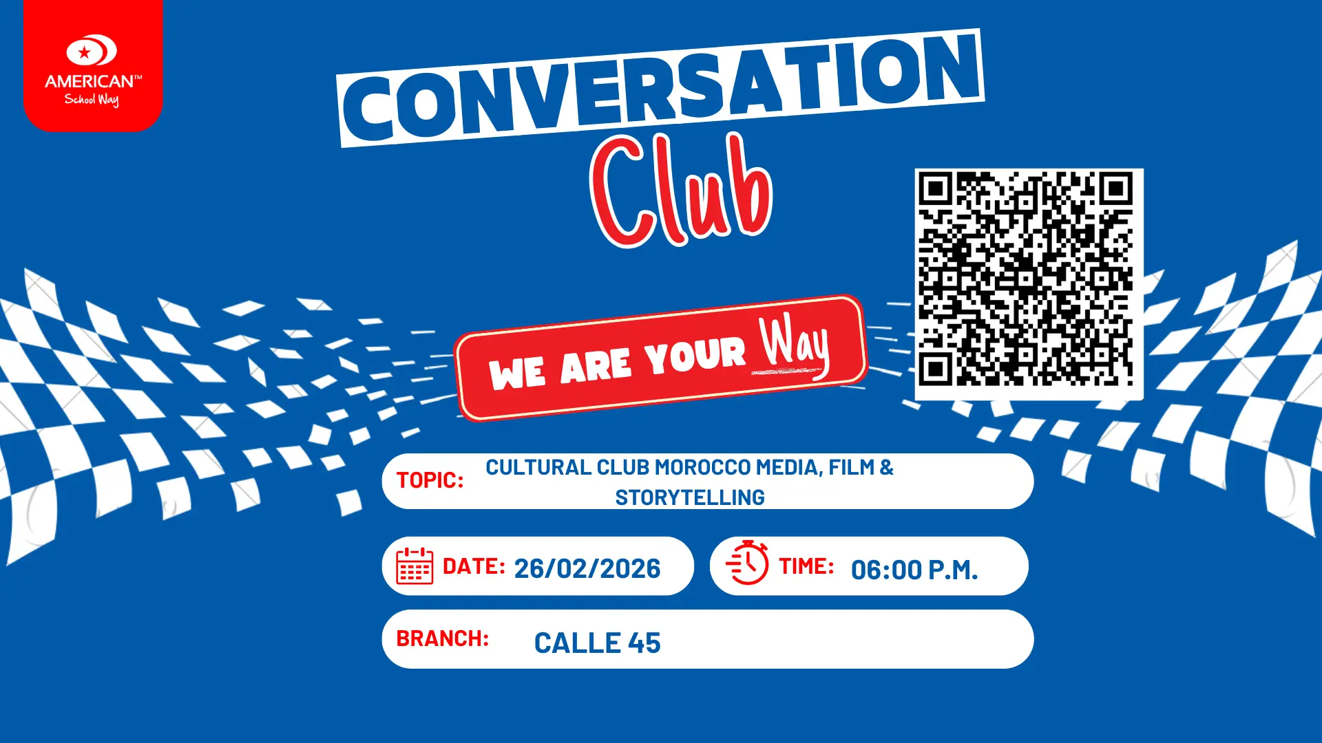 Cultural Club Morocco Media, Film & Storytelling